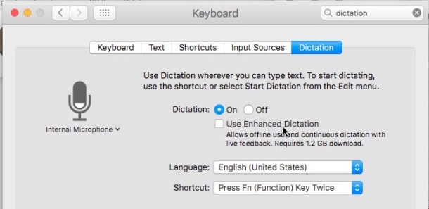 voice recognition software for the mac